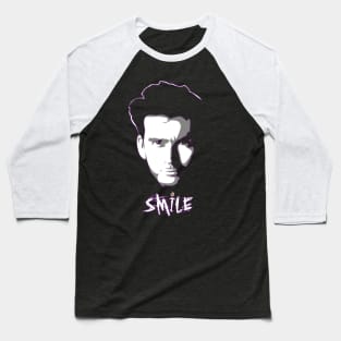 Kilgrave: Smile (white on dark colors) Baseball T-Shirt